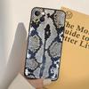 Чехол из змеиной кожи Python для iPhone 13 12 11 14 Pro Max Mini XR X XS MAX 6S 7 8 Plus SE 2020 2022, чехол для телефона