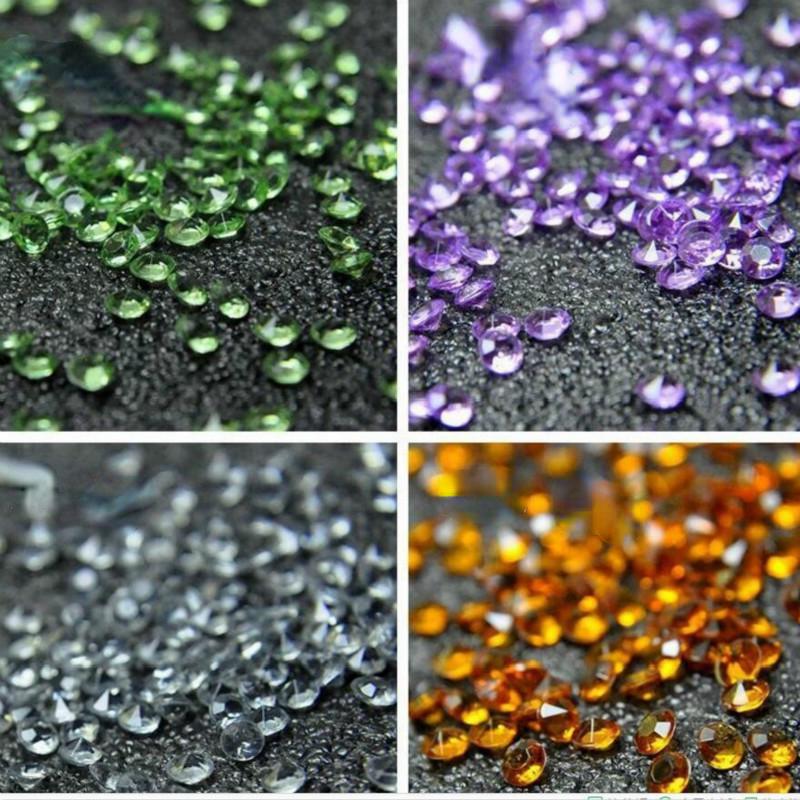 Акриловые кристаллы 4,5 мм, для праздничного декора