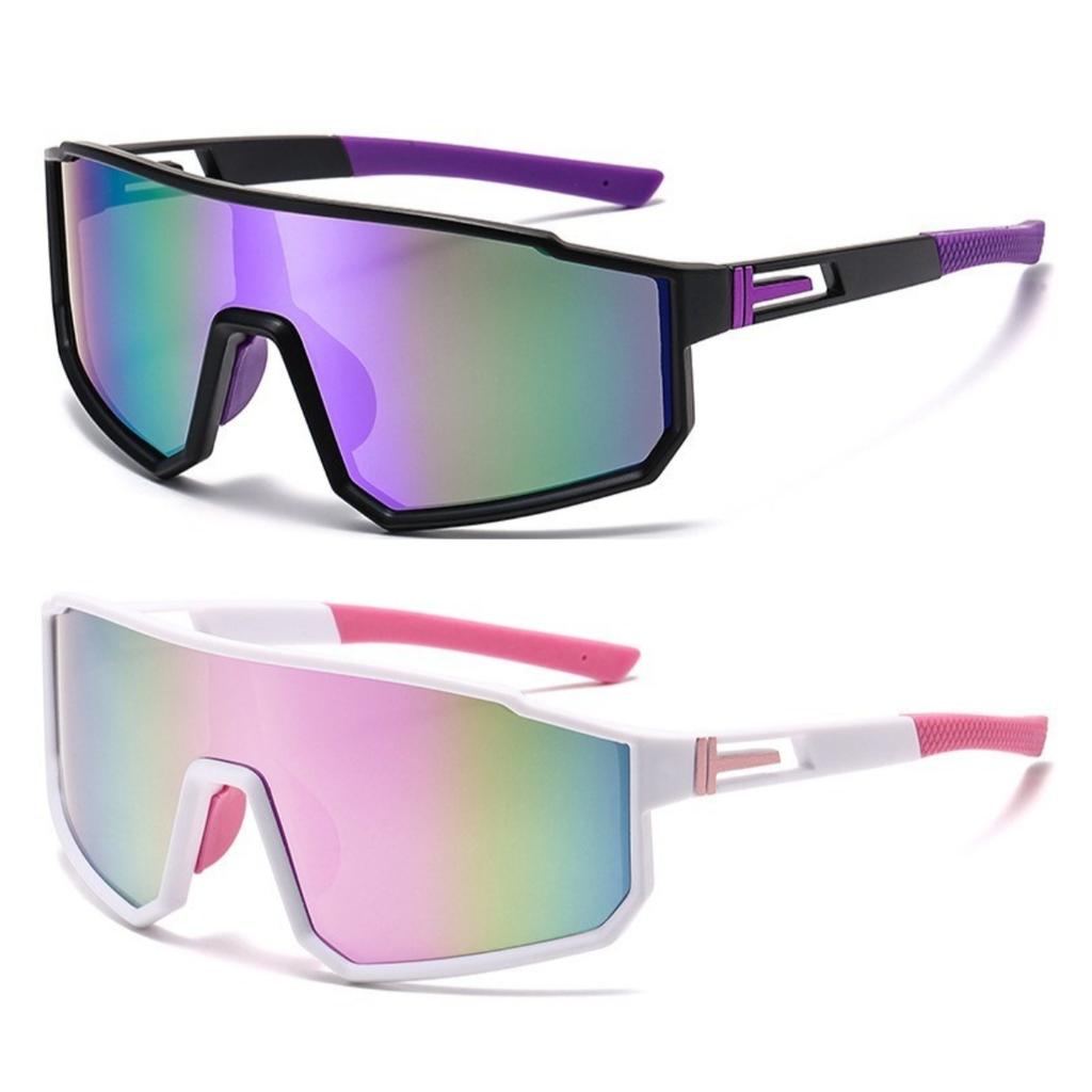 2 шт. Велосипедные очки для активного отдыха, повседневные велосипедные солнцезащитные очки для мужчин и женщин, UV400