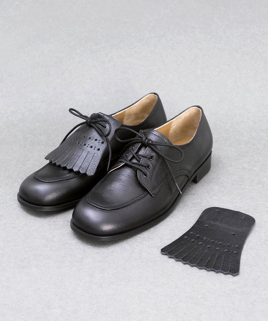 Heenn 2Ways Kiltie Derby Shoes_Black