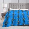 Soft Warm BlanketGirls Boys Travel Dispatch game Logo Throw Blanket  Flannel Bedspread For Bedroom Print Sofa Bed Cover