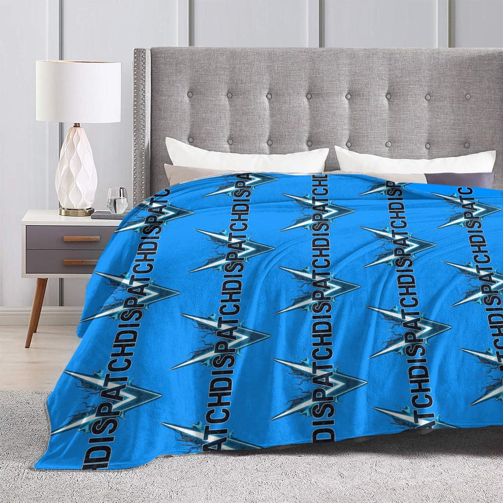 Soft Warm BlanketGirls Boys Travel Dispatch game Logo Throw Blanket Flannel Bedspread For Bedroom Print Sofa Bed Cover