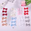 2.5 * 4Cm Wide Waist Bow Small Bow Tie Clothing Accessories Diy Hair Accessories Gift Box Decoration Eight Points Polyester