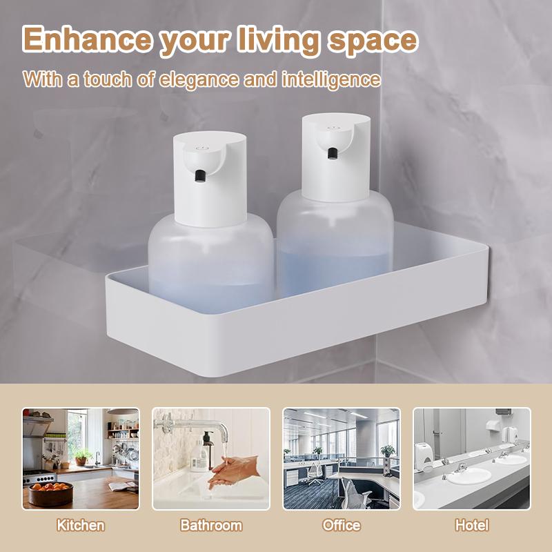 550 мл Автоматический дозатор жидкого мыла Инфракрасный датчик USB перезаряжаемый дезинфицирующее средство для мытья рук Настенный настенный для ванной комнаты IPX5