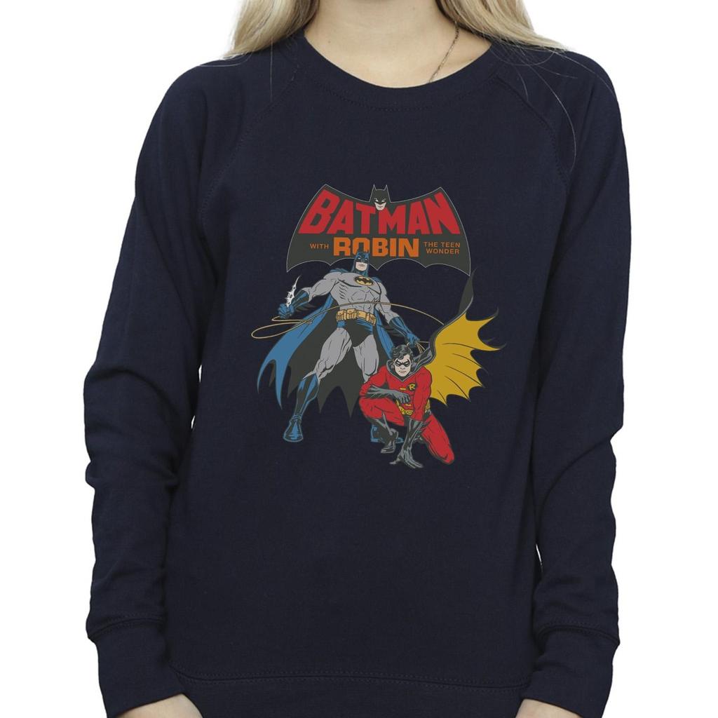 DC Comics Womens/Ladies Batman And Robin Sweatshirt