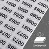 Black Number Stickers Self-Adhesive Consecutive Number Stickers 1-2000 Inventory Tags  Office