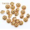100Pcs Antique Tibetan Loose Spacer Bead for DIY Jewelry Bracelet Craft Making Accessories