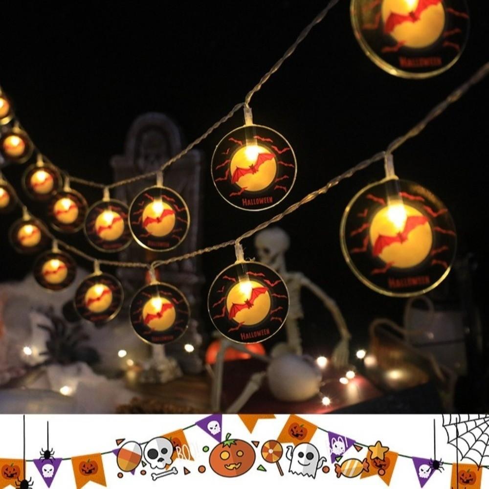 Twinkle Halloween LED String Lights Luminous Halloween Festoon Light  Outdoor Decor