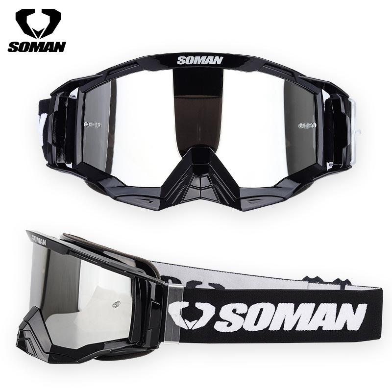 SOMAN SM20 Unisex Motorcycle & Rally Off-Road Goggles