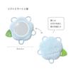 Shaol Ring Mirror with Bell Months and Up Educational Toy First Toy for Baby Christmas Soft Unbreakable (6 / / Nemophila) Babies, Toy, Present, Gift,
