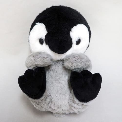 Sanei Boeki Original Stuffed Toy Kyunkoro Baby Penguin W10 X D12 X H12cm Animal