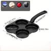 Nonstick Egg Frying Pan Egg 4-Cups Cooker Suitable for Gas Stove Induction Cooker