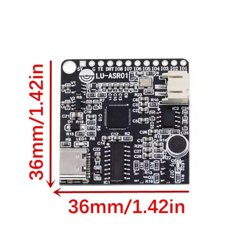 Compactly Intelligent Voice Control Module Voice Recognition Module For Automation Systems Works Without Internet