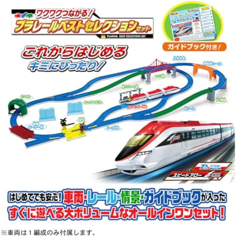 [2026 model] Takara Tomy (TAKARA TOMY) Plarail exciting connection! Plarail best selection set tr...