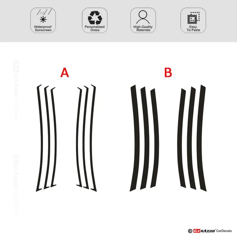 2010-2015 For Chevy Camaro GILL Stripes Vent Decals Side Vinyl Graphics SS, RS, LS, LT Models Side Body GILL STRIPES Vinyl Decal