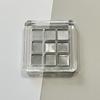 9 Grids Empty Eyeshadow Case Palette Eye Makeup Storage Dish For Women Girls Makeup Beginners Diy Eye Shadow Tool