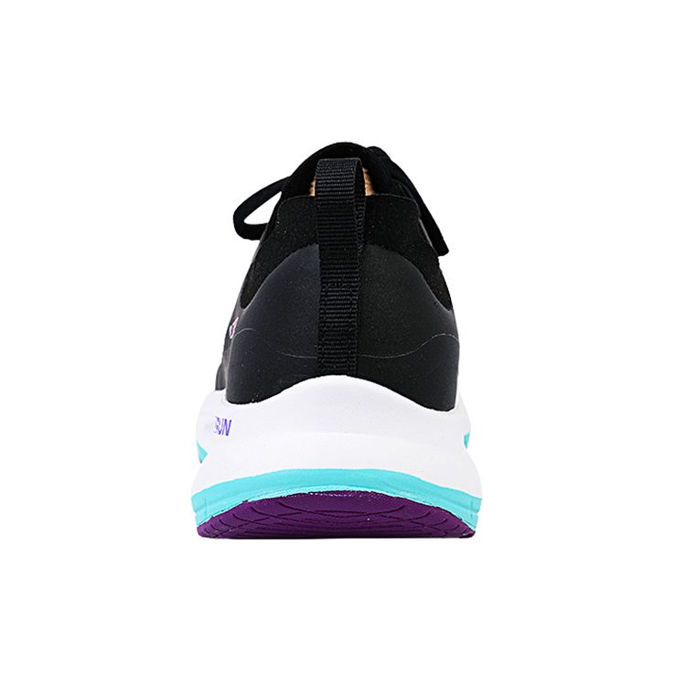 Skechers Go Run Pulse Тканевые Модные Спортивные Повседневные Кроссовки Низкие Женские Черно-Мультиколор 128658-BKMT