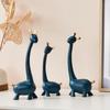 Giraffe Sculpture Family of Three Statues Resin Sculptures for Home Decoration, Figurine Accessories, Art Gifts, Crafts, Desk Ornaments
