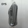 Solid Color Long Sleeve Big Pockets Single Button Office Blazer Fashion Lapel Office Suit Jacket Workwear
