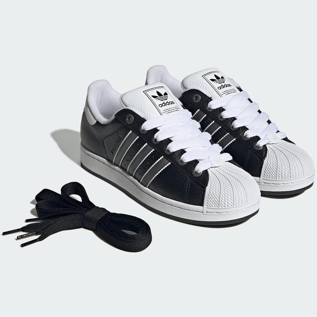 adidas Superstar II Core Size JQ3209, Черный/Матовый Серебристый/Облачно-Белый, 23,0 см