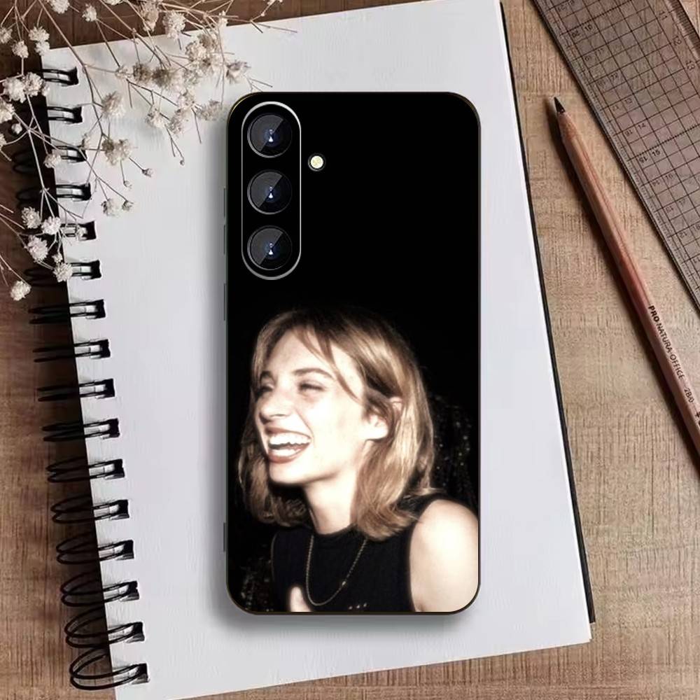 Чехол для телефона Ella Purnell для Samsung Galaxy A73, A72, A71, A70, A52, A51 Другие Мягкий черный чехол