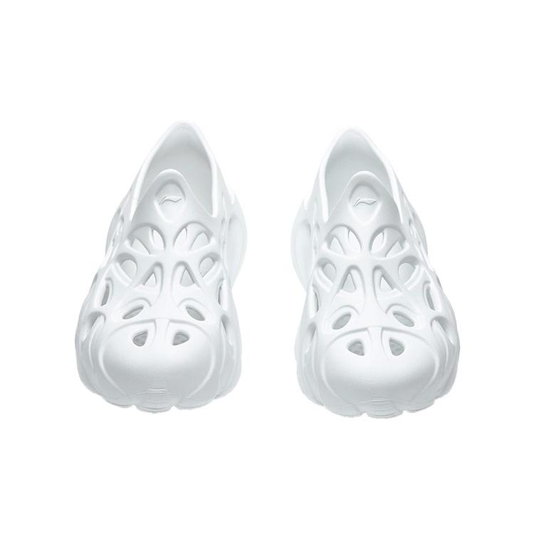 Li Ning BADFIVE Шлепанцы для быстрого восстановления Мужские Белые ABTR003-1