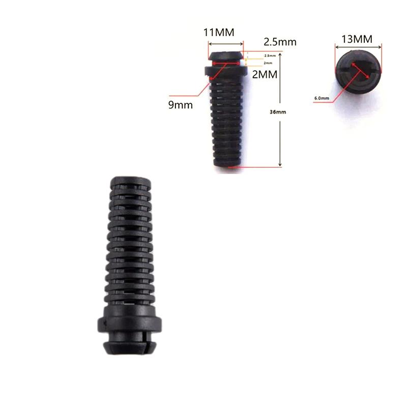 10 Pcs 4.6/5.2/6mm Cable Gland Connector Rubber Strain Relief Cord Boot Protector Wire Cable Sleeve Power Tool Cellphone Charger
