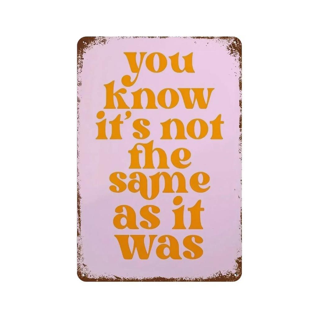 Harris Styles Lyrics Metal Sings Art Poster Daylight Fine Line Album Blechschild Musik Sänger Home Bar Wand Moderne Ästhetik