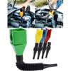 Car Refueling  Foldable Portable Telescopic Car Refueling Funnel Universal Engine Oil Gasoline Filter Transfer Funnels Tools Fun