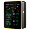 Tuya WiFi15in1 Air Quality Detector Household Portable AQI PM0.3 PM1.0 PM2.5 PM10 CO CO2 TVOC HCHO Tester TFT Display