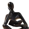 Abstract Reader Statue Decorative Figurine Sculpture Thinker Ornament in Resin Modern