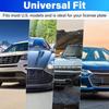 2 PCS Clear License Plate Covers, Unbreakable Novelty Licenses Plate Protect, License Plates Frame For Car Tag, Front And Back With Screws Caps