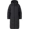 Elongated Series Long Warm Loose Hooded Long Sleeve Down Jacket Women Outerwear Black JJ3550
