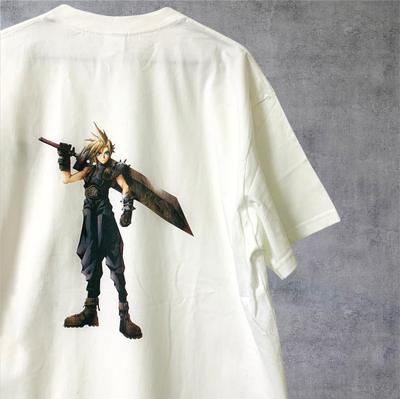 Final Fantasy VII Футболка Клауда Страйфа 90-х Игровая футболка Переиздание S-4XL