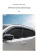 Дефлектор дождя на окна Honda Avancier, накладка-бровь