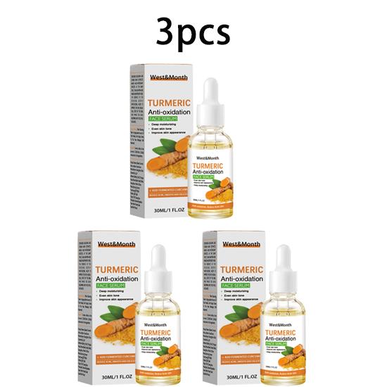 West&Month Turmeric Plant Extract Facial Essence Gentle Moisturizing Home Facial Daily Basic Care Essence 30ml