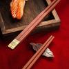 5/6/8/10 пар палочек для еды из красного дерева, китайские палочки для еды, высокое качество, красивая посуда, нескользящие палочки для суши, набор палочек для еды на кухне