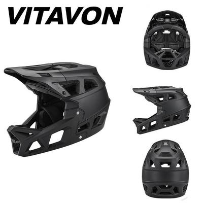 Взрослый полнолицевой шлем для горного велосипеда для бездорожья и гонок