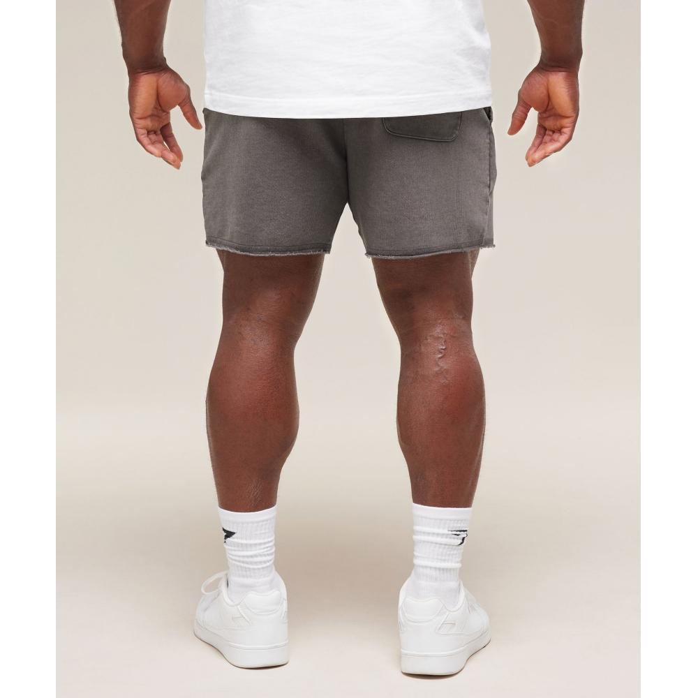 Gymshark Шорты Heritage 5 Цвет Оникс Серый A2c6v Gb7n