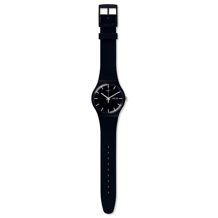 [Swatch] Часы Унисекс 41 мм Моно Черный SO29B704 Черный Современные