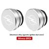 czxkqr1 For Opel 1/2PCS Car Logo Cigarette Lighter Dust Plug Button Socket Protective Cover OPC Astra J H G K Insignia Corsa D B E Mokka
