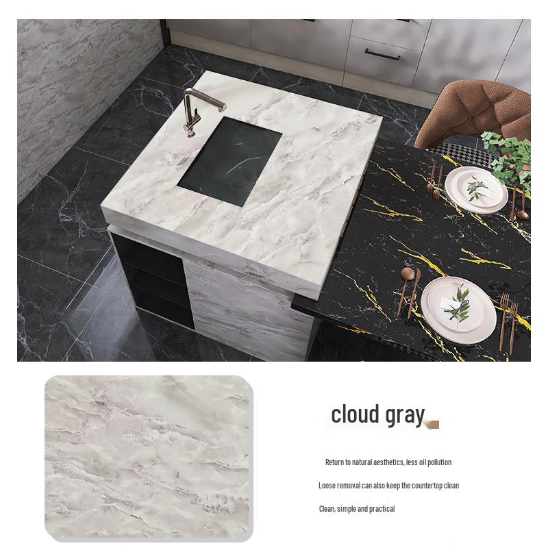 Самоклеящиеся водонепроницаемые утолщенные наклейки для плитки на стену и столешницу для кухни и домашнего декора