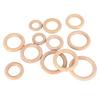 12Pcs Wooden Rings 6 Different Sizes Natural Wood Rings Unfinished Wooden Rings for Crafts Macrame Jewelry Making