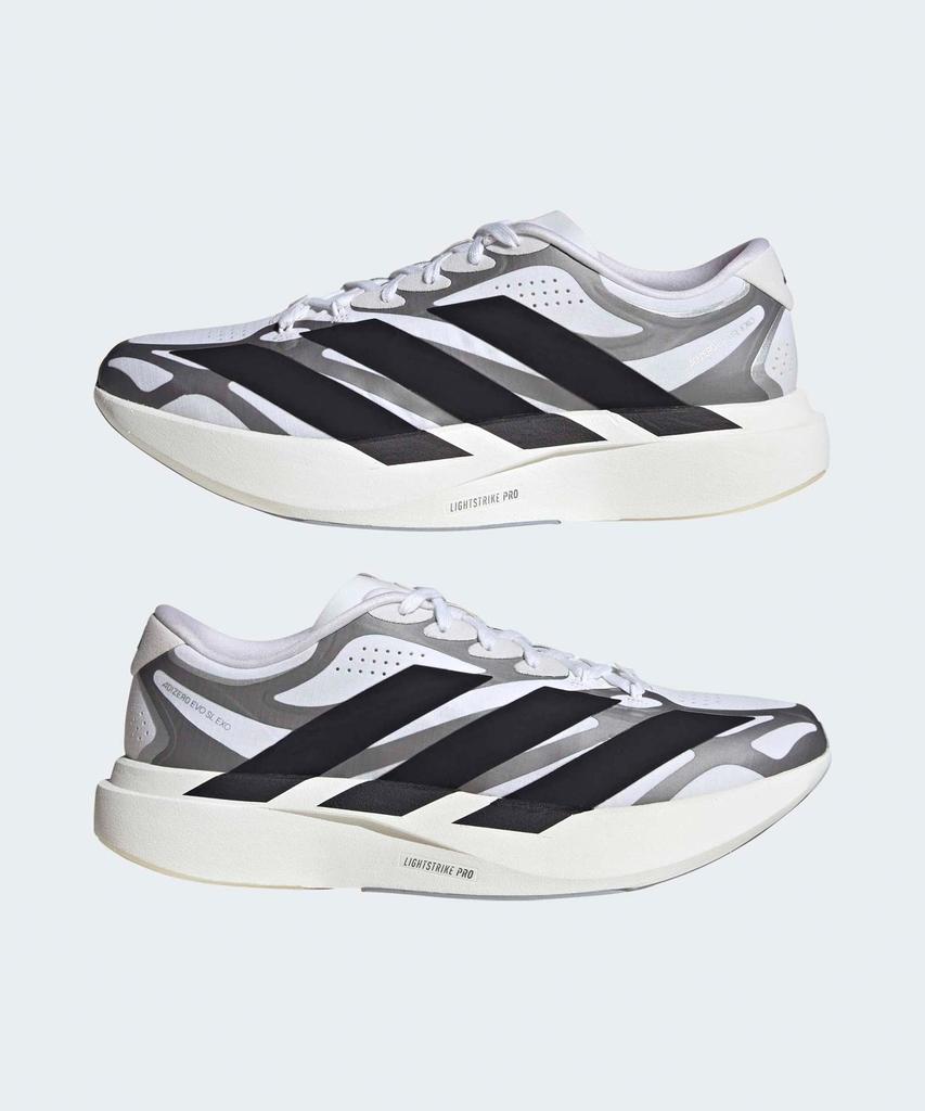Adidas Adizero Evo Sl Exo - White:Black:Iron Metallic / Ki4763