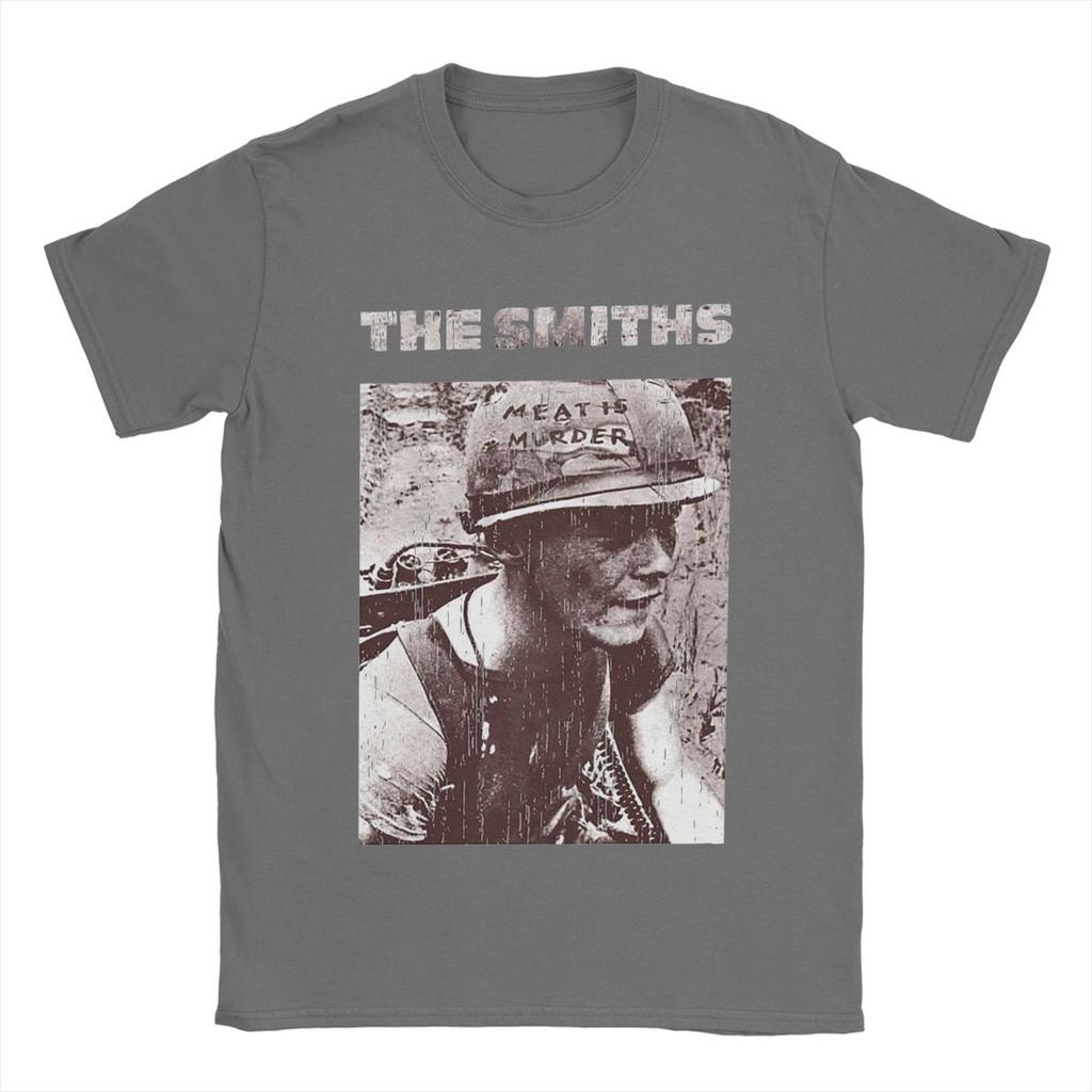 Мужские футболки The Smiths Meat Is Murder, 100% хлопок, новинка, футболка с коротким рукавом и круглым вырезом, классические футболки