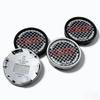 4pcs 58mm 53mm Car Wheel Center Caps With Volk Rays Logo Emblem Badge Wheel Hubcap Rim Center Dust Cover Replace Hub Accessories