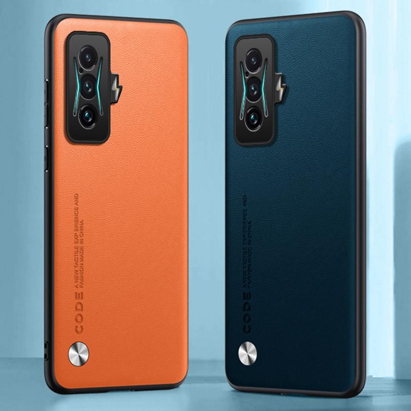 Роскошный чехол из искусственной кожи для Xiaomi Poco F4 GT, задняя крышка, силиконовый противоударный чехол с полной защитой для телефона Redmi K50 Gaming 5G