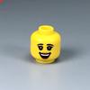 9 шт. Кубики MOC 8034 8046 Традиционное выражение лица: улыбка, смех 4 см Фигурка Лицо Печатная Голова Собранные Строительные Кирпичики Игрушки для Детей