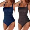 St. Fashion Sexy Solid Color One-Piece Women Swimsuit Monokini Summer Beach Swimwear