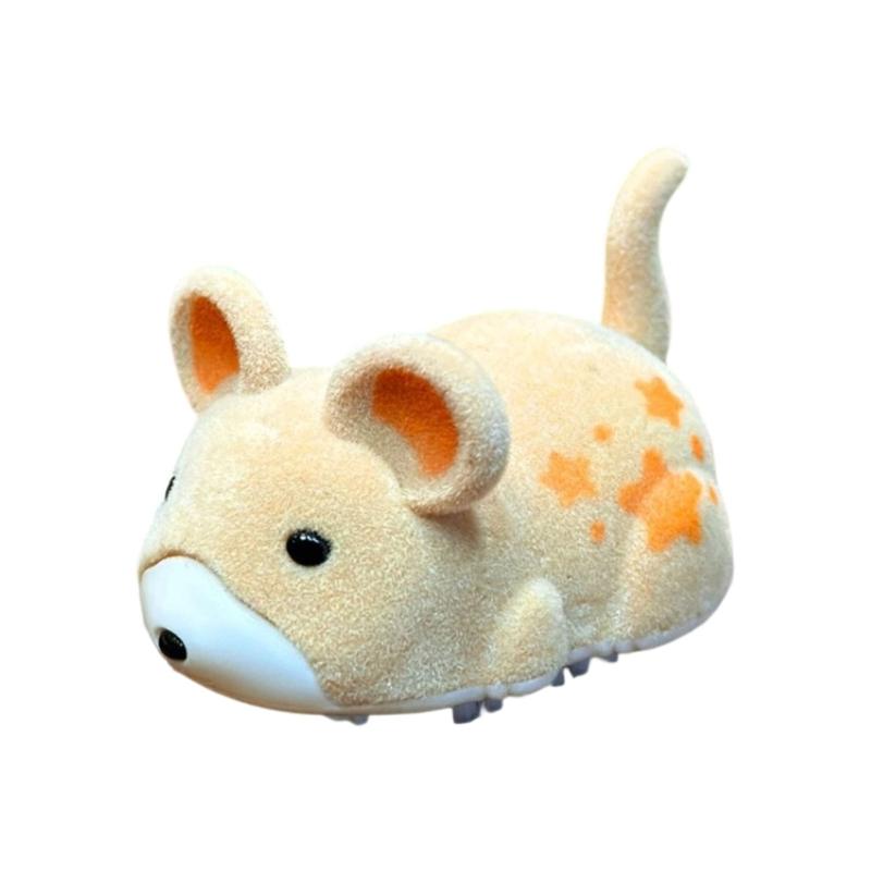 Robotic Plush Mouse Cats Toy Simulated Animal Automatic Movements Anxiety Boredom Relief For Indoor Floor Table Use